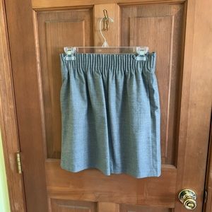 J.Crew Grey Skirt with Pockets